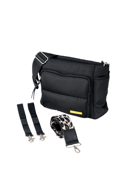 BabaBing! Joey Compact Changing Bag, Black - view 2, Black