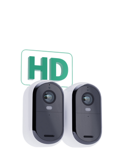 Arlo Essential 2 Outdoor Wireless Smart Security System with Two Full HD Cameras, White - view 2, White