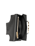 DKNY Avril Leather Cross Body Purse, Black