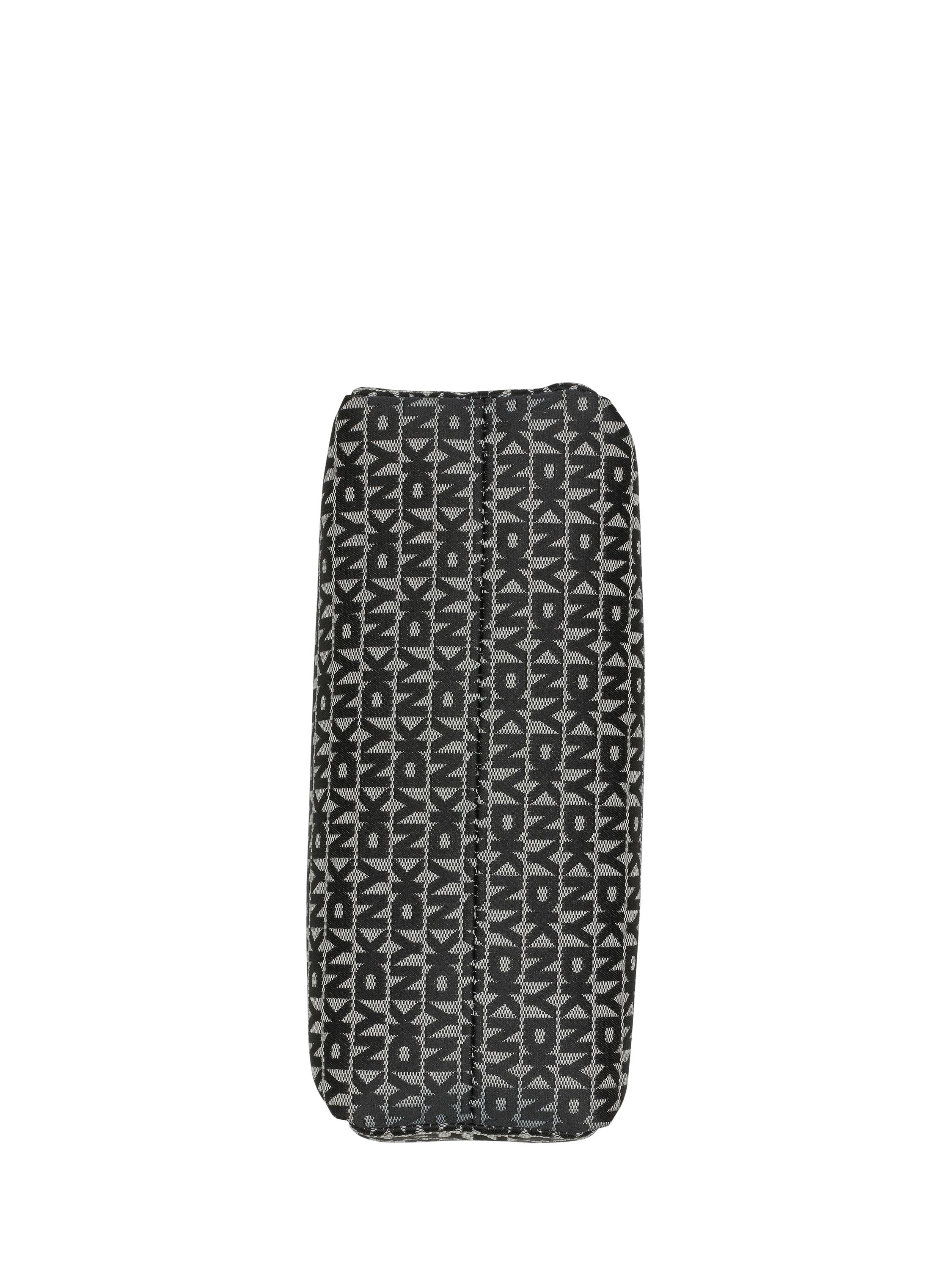 Product image 5 of 5, which shows DKNY Remy Logo Jacquard Shoulder Bag, Navy/Grey/Multi