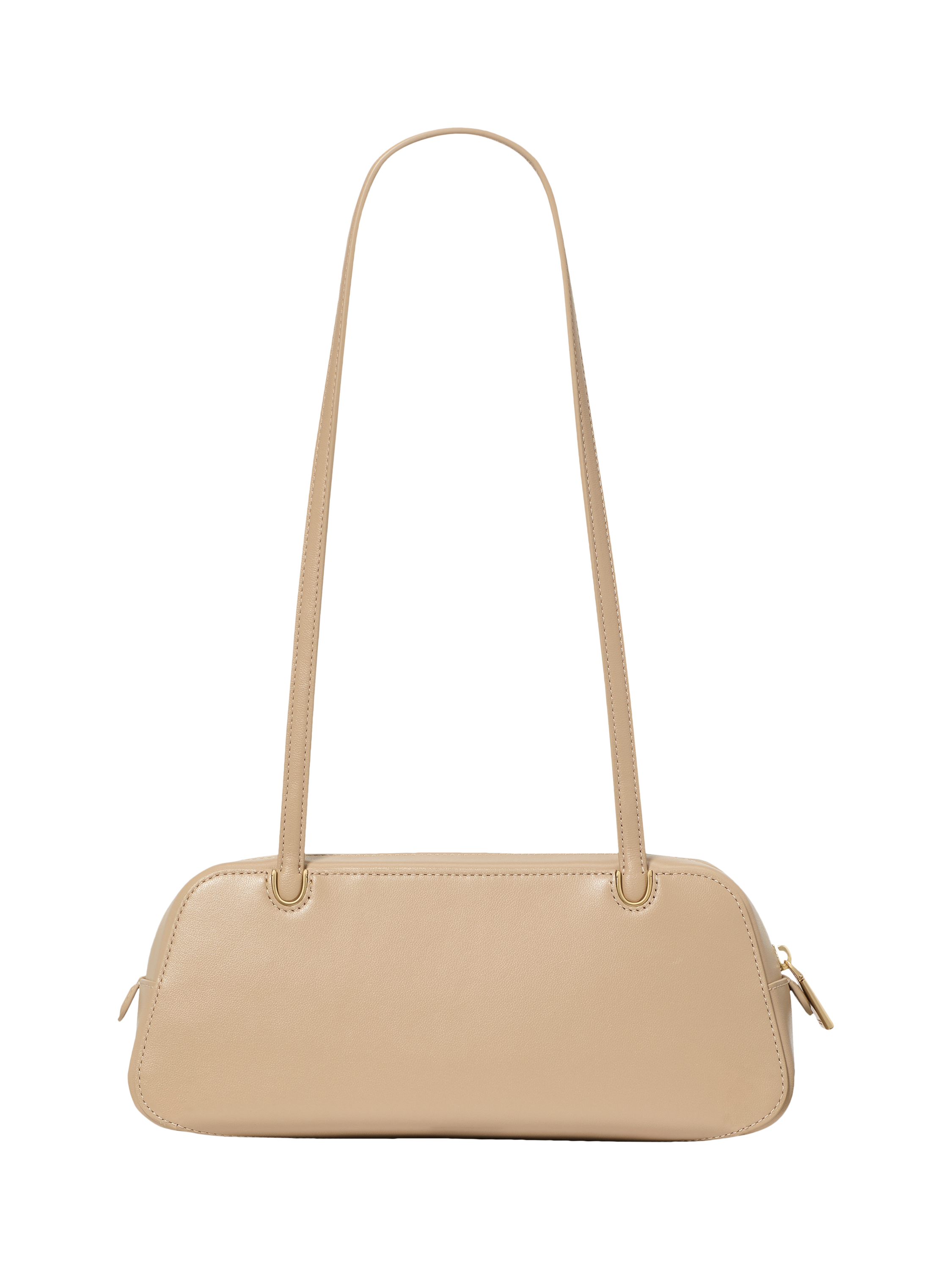 Product image 1 of 4, which shows kate spade new york Grace Leather East/West Shoulder Bag, Taupe
