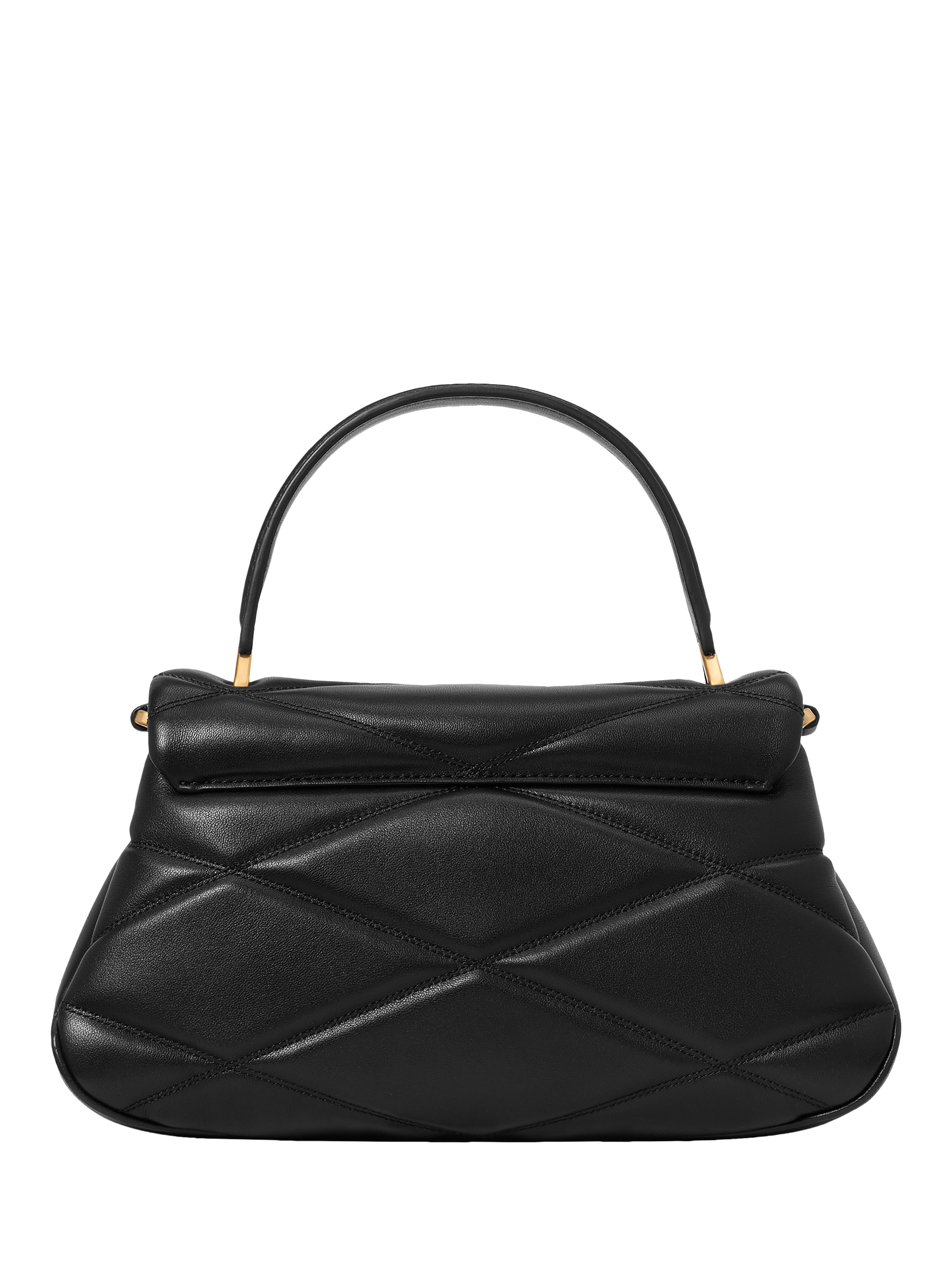 Product image 2 of 5, which shows kate spade new york Grace Quilted Leather Small Top Handle Bag, Black