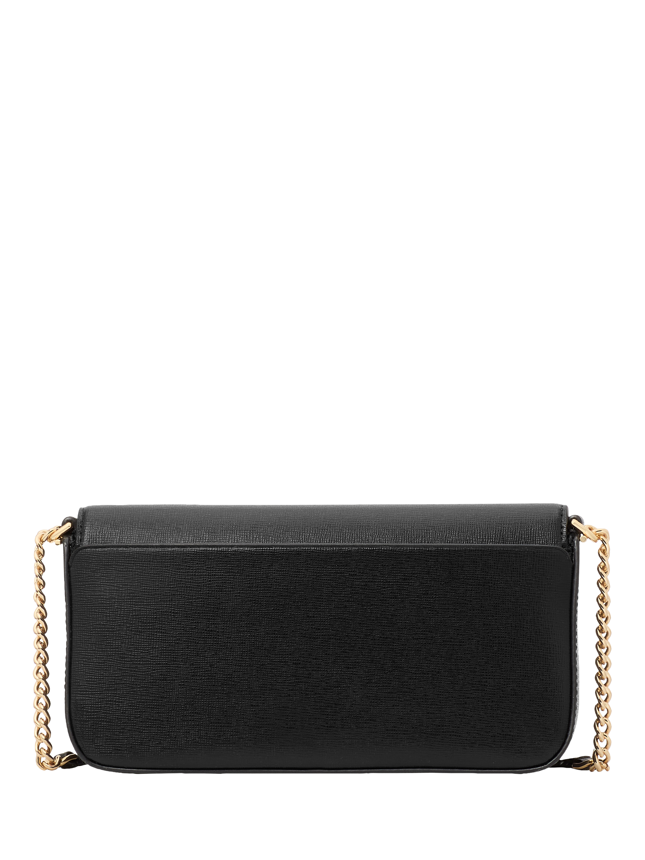 Product image 2 of 4, which shows kate spade new york Serena Leather Chain Cross Body Wallet, Black