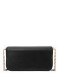 kate spade new york Serena Leather Chain Cross Body Wallet, Black