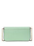 kate spade new york Serena Leather Chain Cross Body Wallet, Green