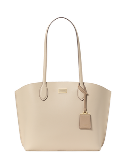 kate spade new york Suite Leather Large Tote Bag, Cream