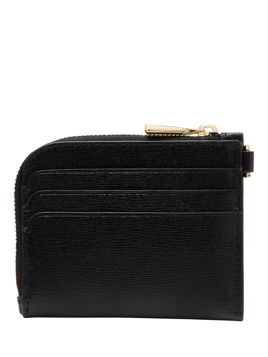 Product image 2 of 3, which shows kate spade new york Devin Leather Wristlet, Black