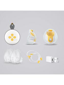 Medela Swing Maxi Hands Free Electric Double Breast Pump - view 2, Multi