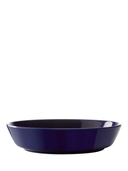 LSA International Collective Porcelain Pasta Bowl, Set of 2, 20cm, Blue Cobalt - view 2, Blue Cobalt