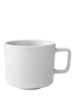 LSA International Collective Porcelain Small Mug, Set of 2, 260ml, White - view 2, White