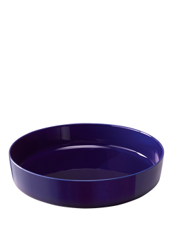 LSA International Collective Porcelain Serve Bowl, 30cm, Blue Cobalt, Blue Cobalt