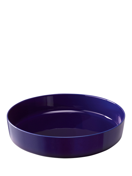 LSA International Collective Porcelain Serve Bowl, 30cm, Blue Cobalt, Blue Cobalt