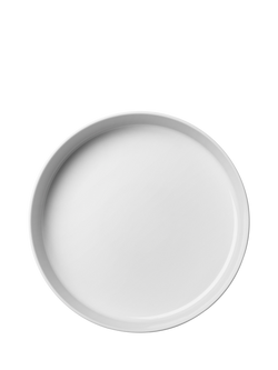 LSA International Collective Porcelain Serve Bowl, 30cm, White - view 2, White White