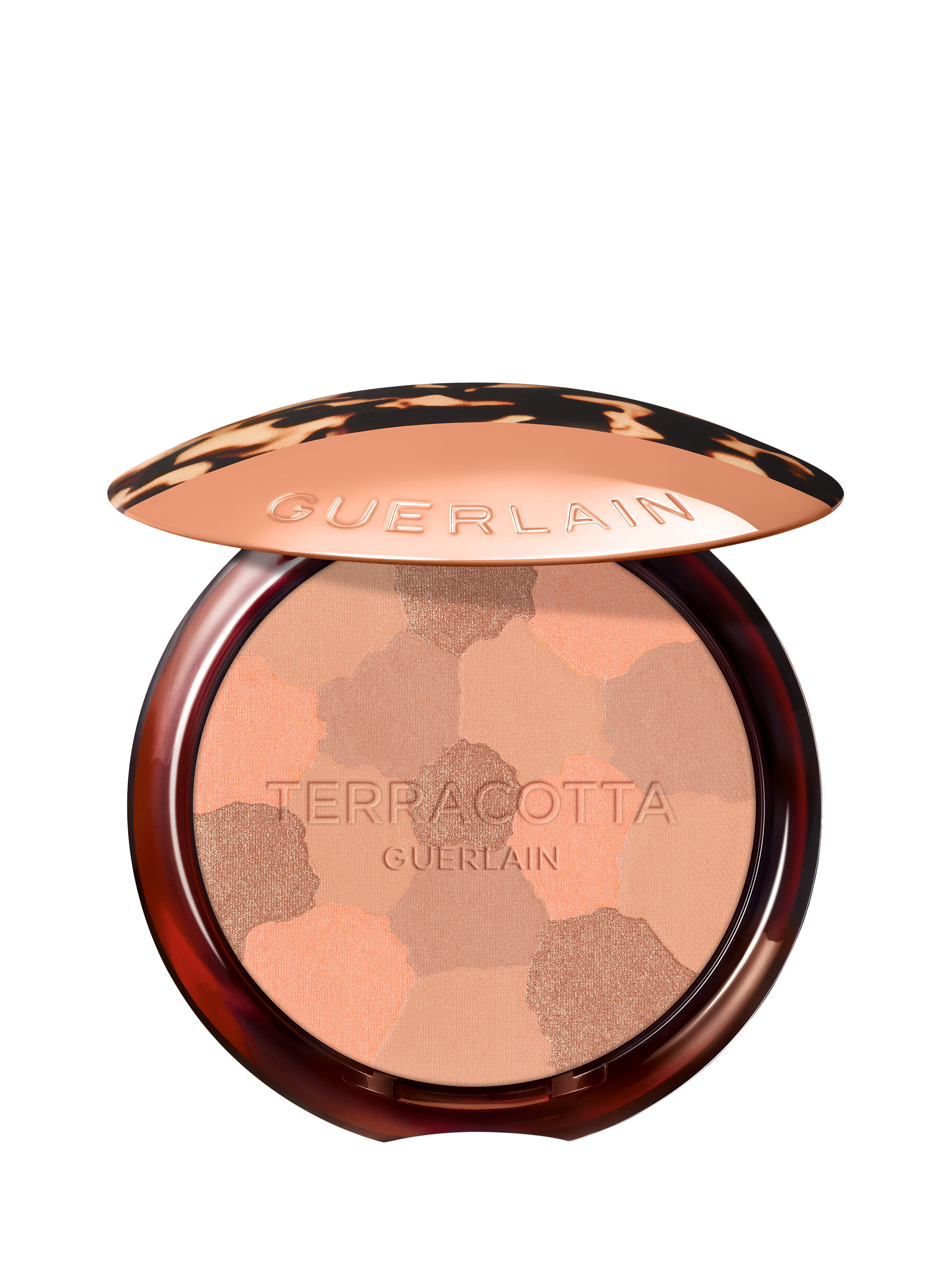Product image 1 of 10, which shows Guerlain Terracotta Light The Sun-Kissed Natural Healthy Glow Powder Limited Edition 01 Light Warm
