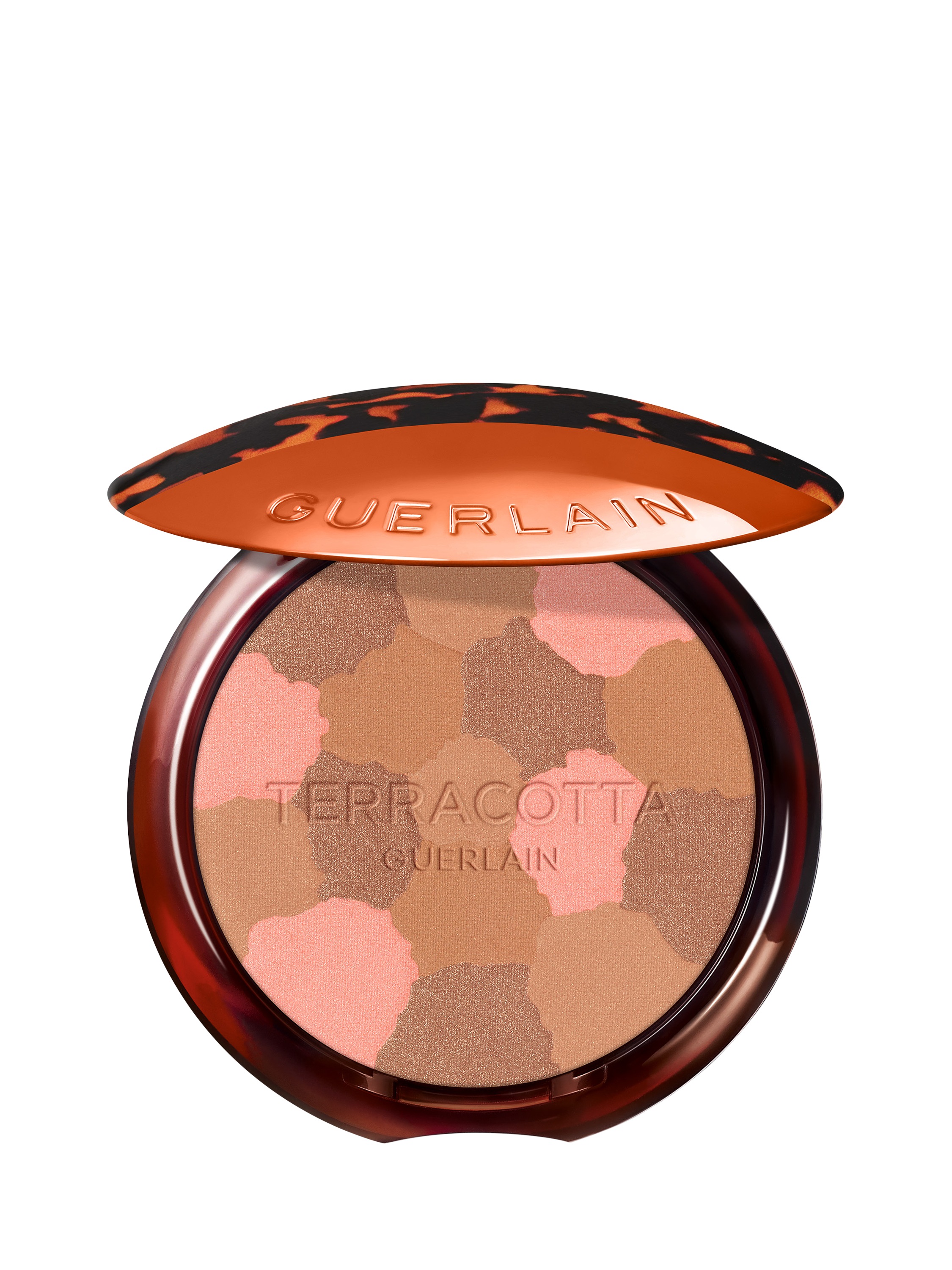 Product image 1 of 10, which shows Guerlain Terracotta Light The Sun-Kissed Natural Healthy Glow Powder Limited Edition, 02 Medium Cool