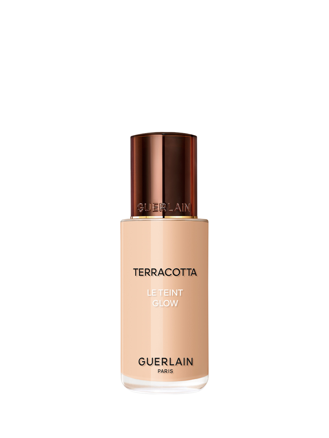 Product image 1 of 10, which shows Guerlain Terracotta Le Teint Glow Healthy Glow Foundation, 2N