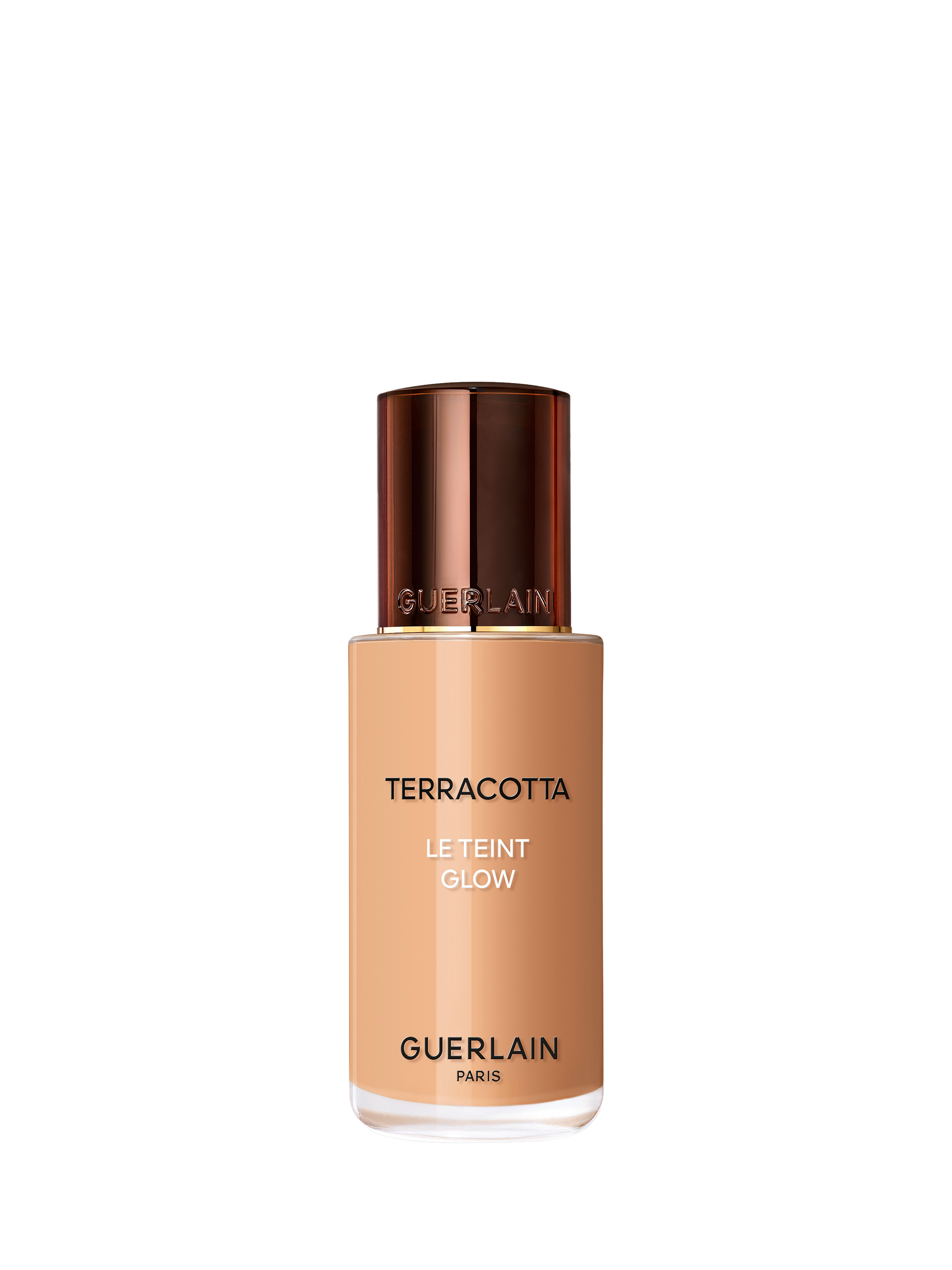 Product image 1 of 10, which shows Guerlain Terracotta Le Teint Glow Healthy Glow Foundation, 4.5N