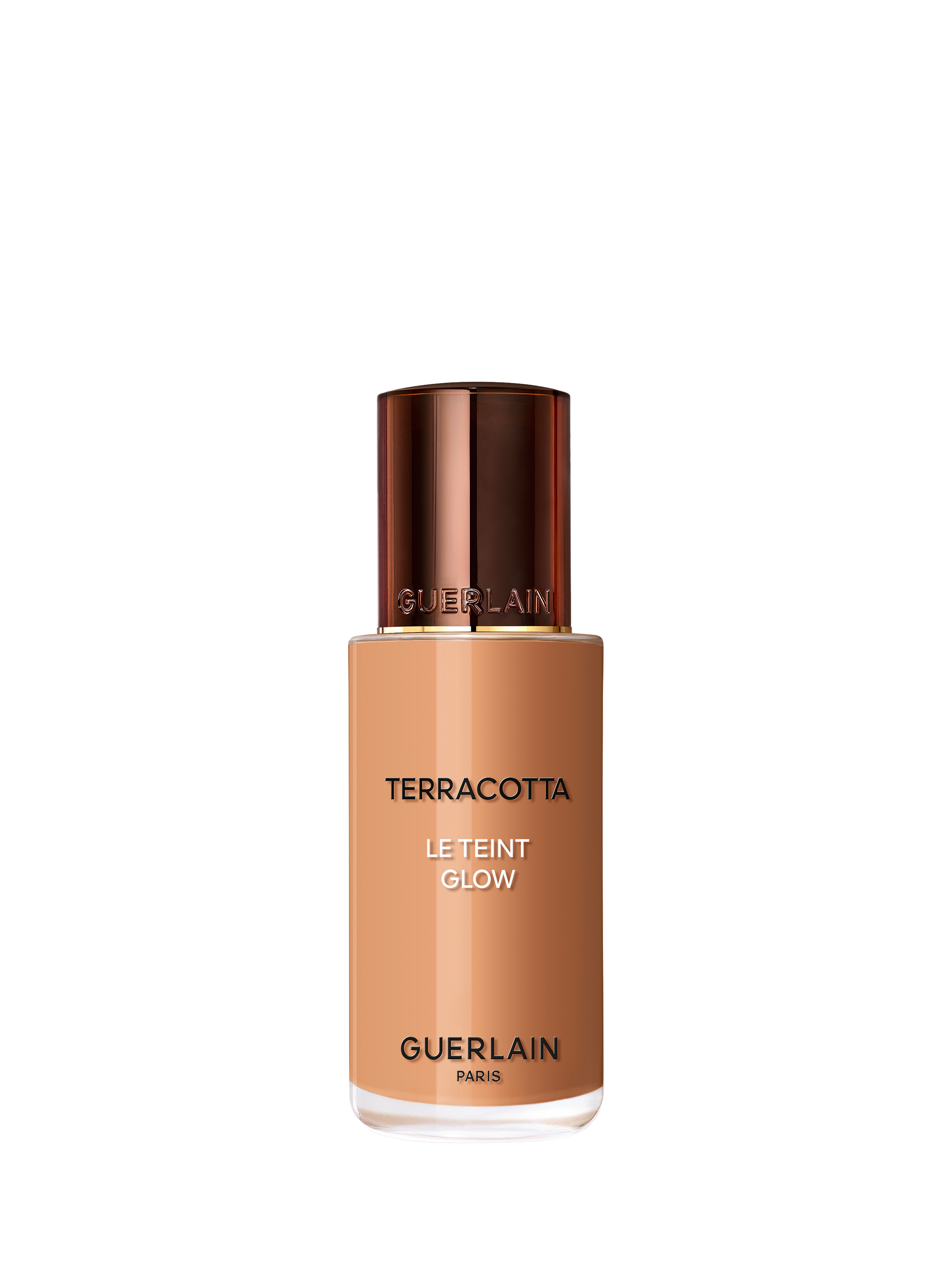 Product image 1 of 10, which shows Guerlain Terracotta Le Teint Glow Healthy Glow Foundation, 5N
