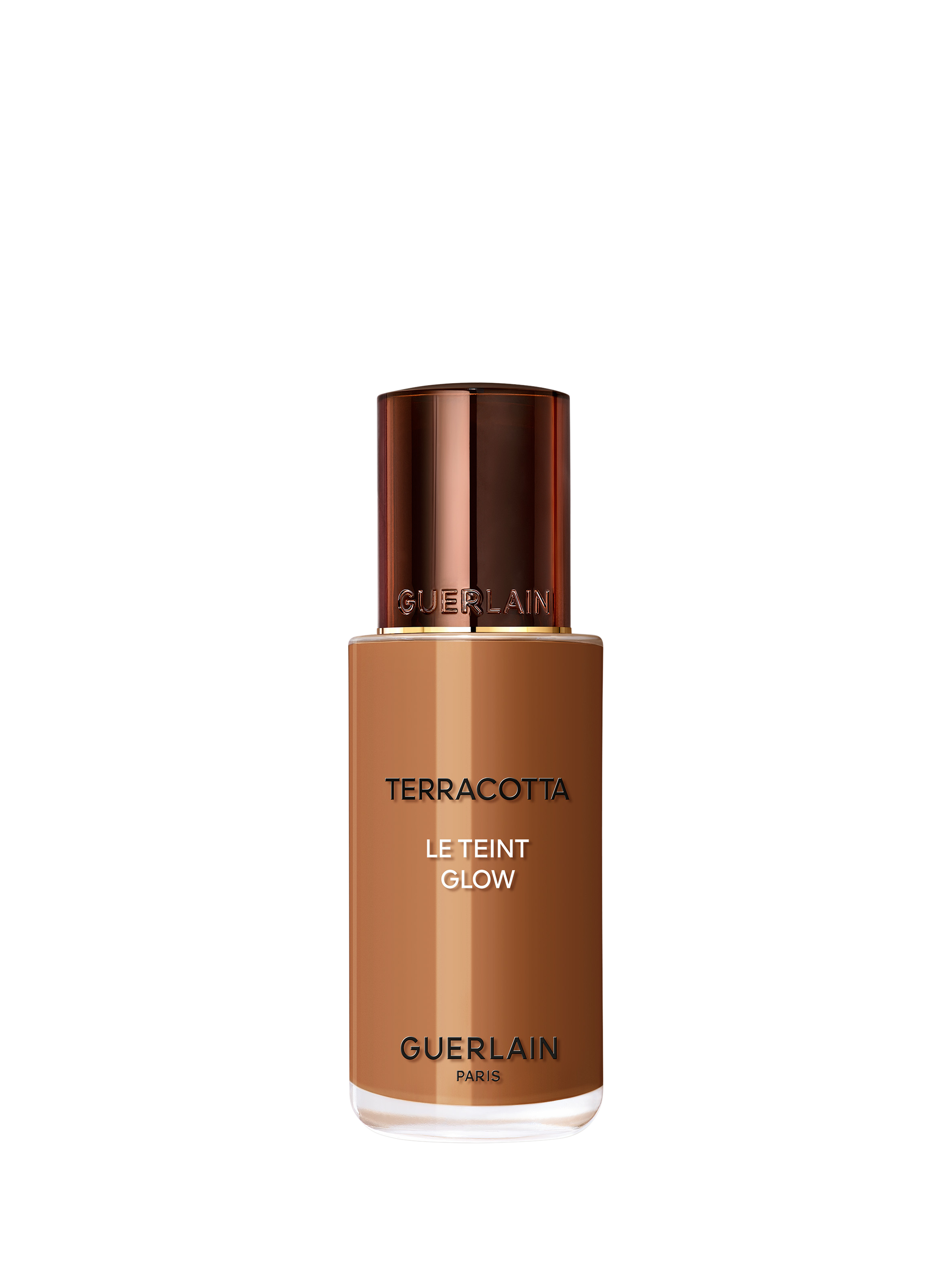 Product image 1 of 9, which shows Guerlain Terracotta Le Teint Glow Healthy Glow Foundation, 7W