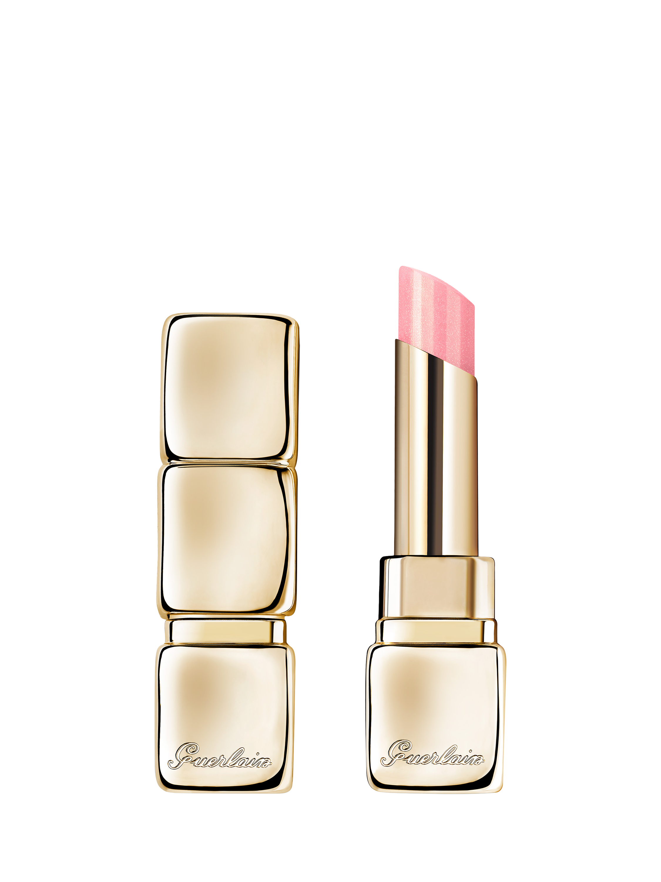 Product image 1 of 11, which shows Guerlain Kiss Kiss Bee Glow 98% Natural-Origin Honey Tint Balm Pearly, 358 Pearly Rose