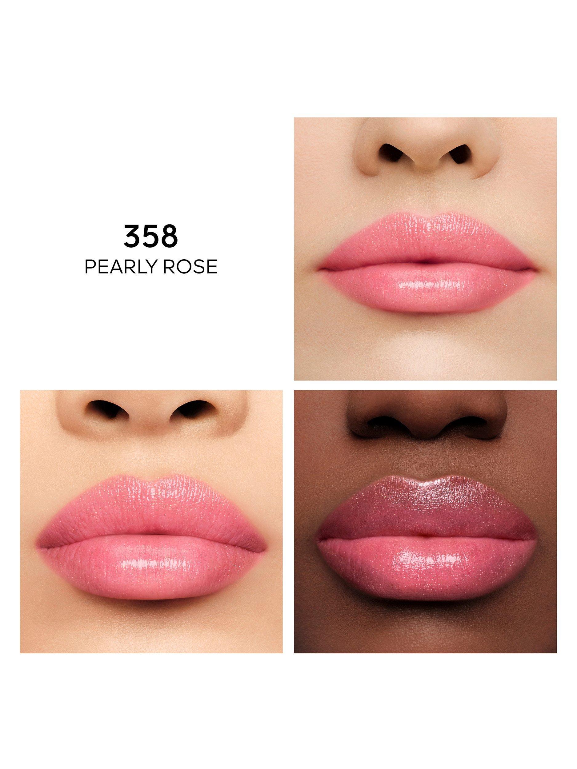 Product image 3 of 11, which shows Guerlain Kiss Kiss Bee Glow 98% Natural-Origin Honey Tint Balm Pearly, 358 Pearly Rose