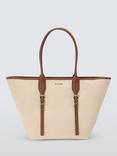 Michael Kors Moore Luggage Tote Bag, Beige/Brown