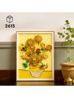 LEGO Art Vincent Van Gogh Sunflowers Building Set 31215 - view 2, Multi