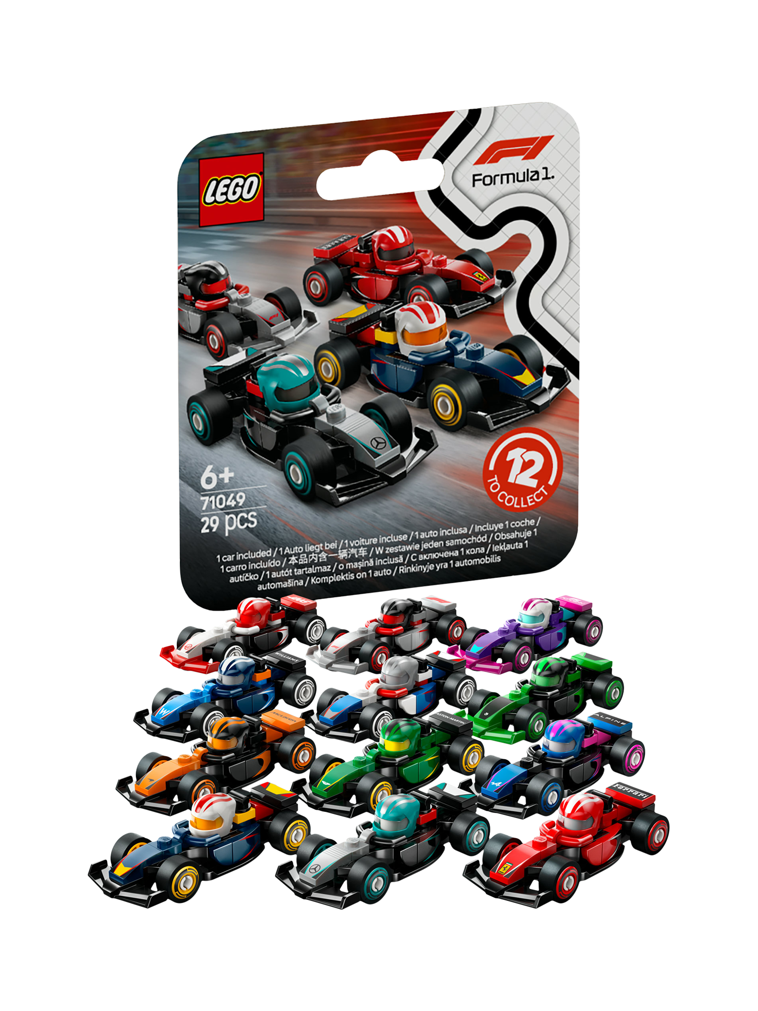 LEGO F1 71049 Collectible Race Cars Mystery Box
