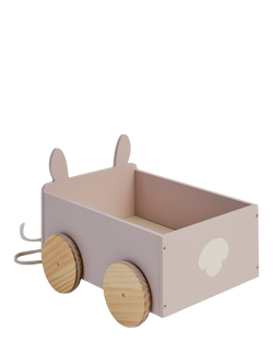 Great Little Trading Co Animal Book Cart - view 2, Bunny