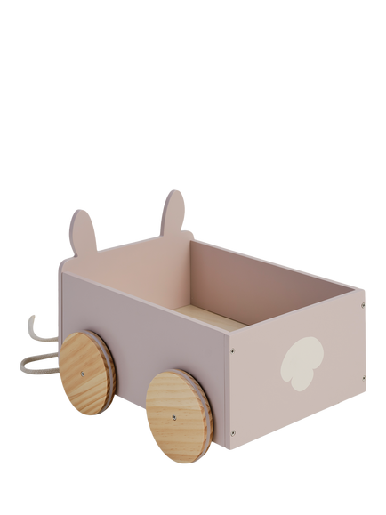 Great Little Trading Co Animal Book Cart - view 2, Bunny