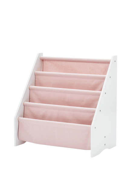Great Little Trading Co Sling Bookcase, Chalk Pink, Chalk Pink