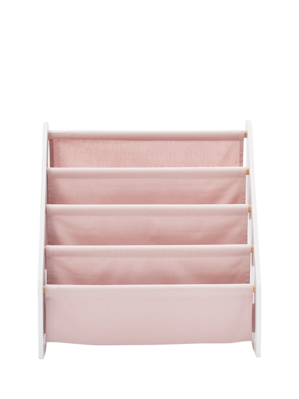Great Little Trading Co Sling Bookcase, Chalk Pink - view 2, Chalk Pink