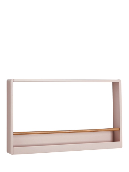 Great Little Trading Co Nightingale Bookshelf, Chalk Pink, Chalk Pink
