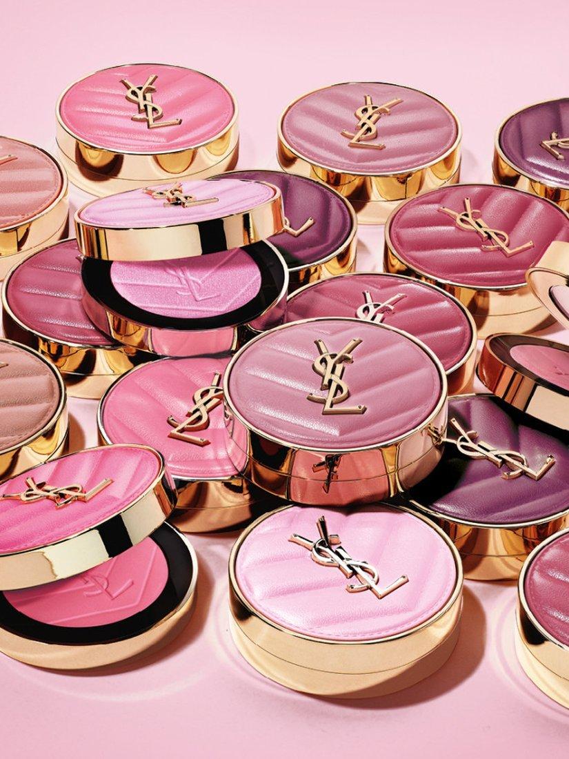 Product image 6 of 8, which shows Yves Saint Laurent Make Me Blush Bold Blurring Blush, 37 Peachy Nude