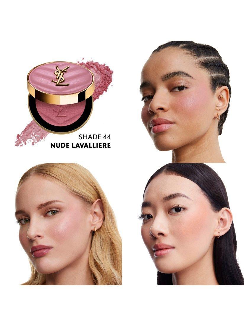 Product image 4 of 8, which shows Yves Saint Laurent Make Me Blush Bold Blurring Blush, 44 Nude Lavalliere