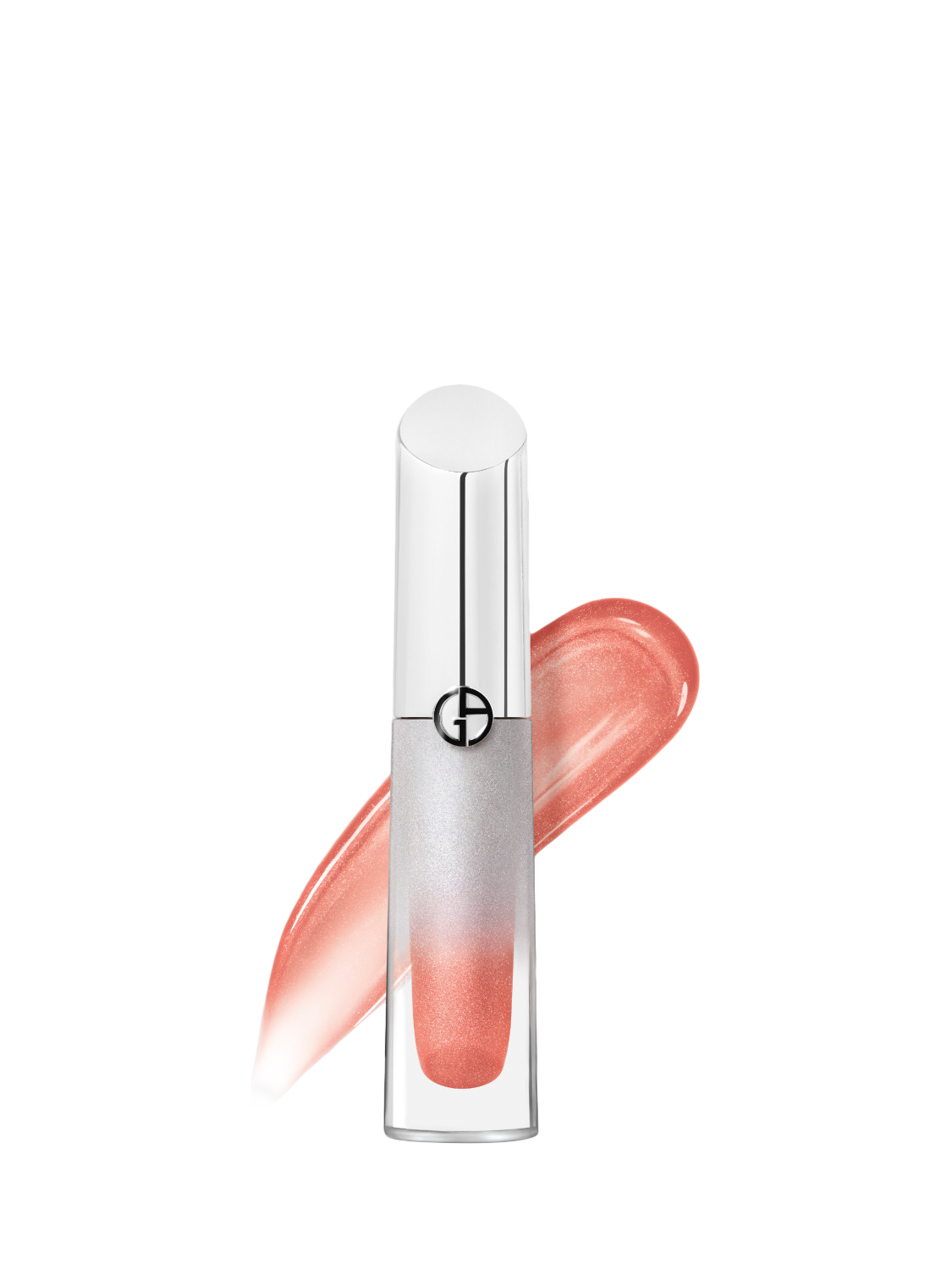 Product image 1 of 4, which shows Giorgio Armani Prisma Glass Icy Plumper, 33 Rosewood Frost