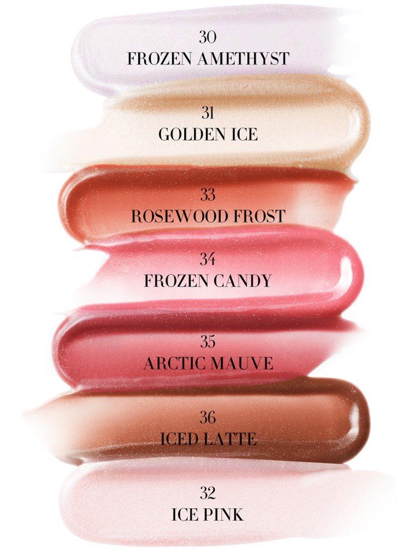 Product image 2 of 4, which shows Giorgio Armani Prisma Glass Icy Plumper, 33 Rosewood Frost