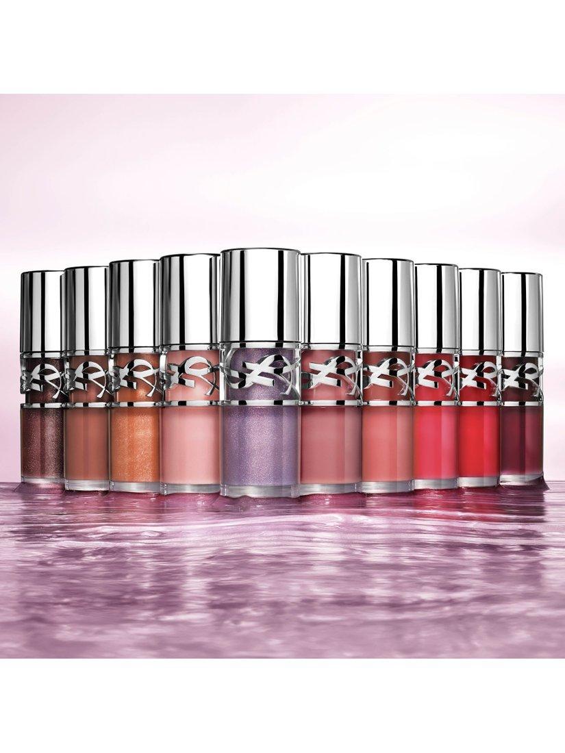 Product image 6 of 6, which shows Yves Saint Laurent Loveshine Plumping Lip Oil Gloss, 3 Mellow Mallow