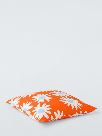 Marimekko Rakastaa Ei Rakastaa Cushion, Orange - view 2, Orange