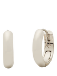 kate spade new york's Brilliant Statements Huggie Hoop Earrings, Silver