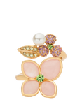 kate spade new york Pastel Petals Open Cluster Ring, Gold