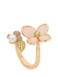kate spade new york Pastel Petals Open Cluster Ring, Gold