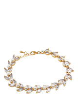 Leah Alexandra Panther Chain Bracelet, Gold