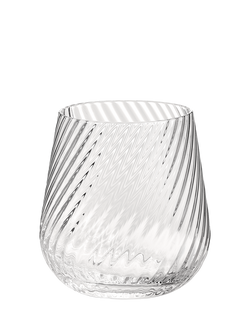 Vera Wang Swirl Crystal Glass Tumbler, Set of 2, 365ml, Clear - view 2, Clear