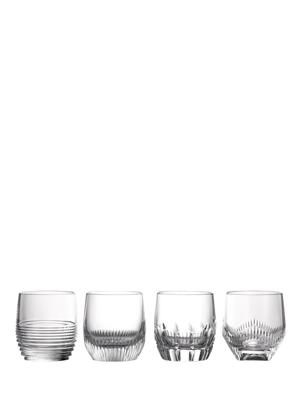 Waterford Crystal Mixology Cut Glass Tumbler, 260ml, Clear, 