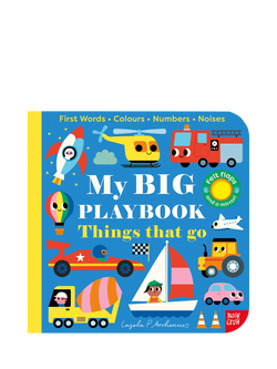 Nosy Crow My BIG Playbook: Things That Go Kids' Book, Multi