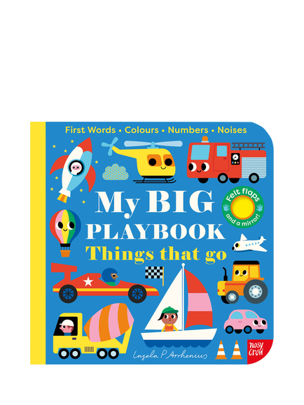 Nosy Crow My BIG Playbook: Things That Go Kids' Book, Multi