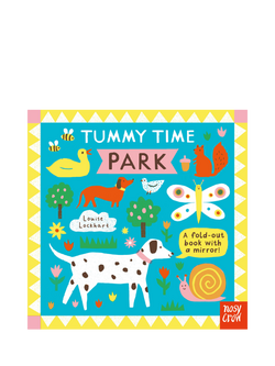 Nosy Crow Tummy Time Park Concertina Baby Book, Multi