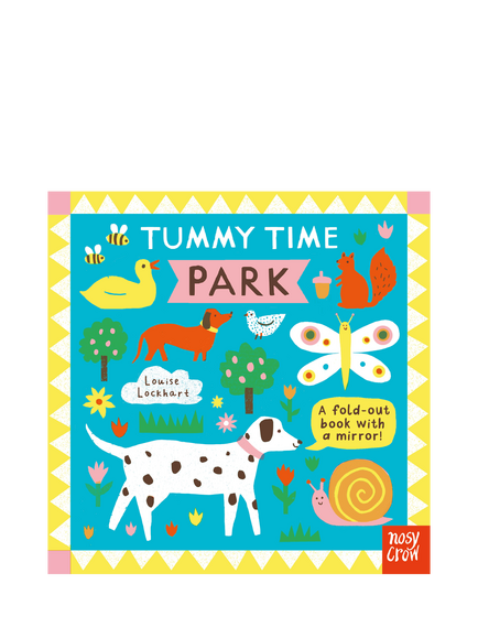 Nosy Crow Tummy Time Park Concertina Baby Book, Multi