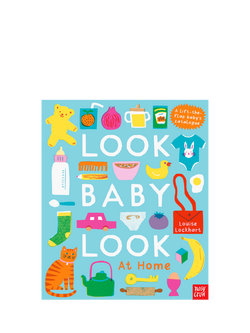 Nosy Crow Look, Baby, Look At Home KIds' Book, Multi